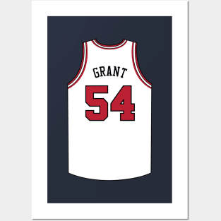 Horace Grant Chicago Jersey Qiangy Posters and Art